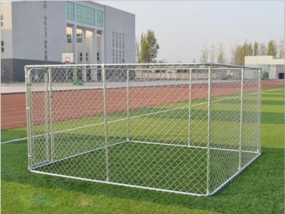 China 2.3x2.3x1.22M Thick Hot Galvanized Fence Big Dog Kennel/Animal Run/Metal Run/Pet house/Outdoor Exercise Cage for sale