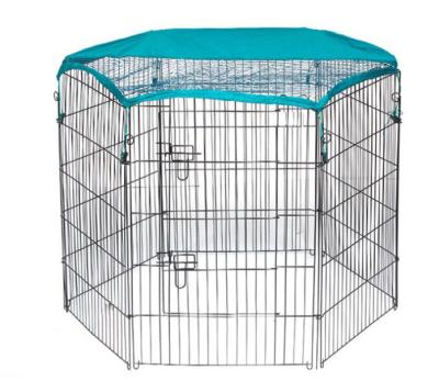 China 63x91 CM x 6pcs Wire Mesh Small Size Dog Kennel with Shelter or w/o Shelter,Pet Cages,Carriers & Houses,Welded Mesh for sale