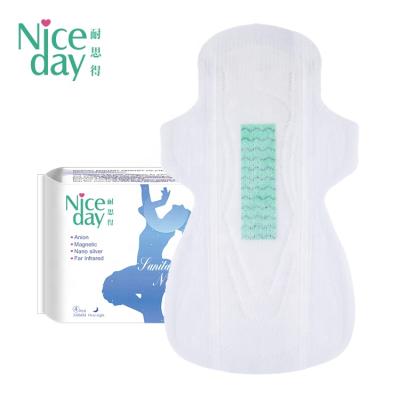 China Breathable Disposable Female Anion Sanitary Pads Manufacturing Heavy Flow Menstrual Pads for sale