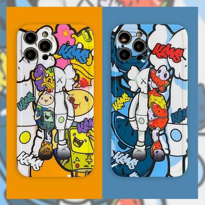 China Graffiti Style Shockproof Phone Case Soft Cell Phone Cover For iphone 13 12 pro 11 pro xs max max xr max for sale