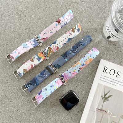 China non specific watch band for apple watch 38 premium strap 40 42 44 strap quality girls bands for sale