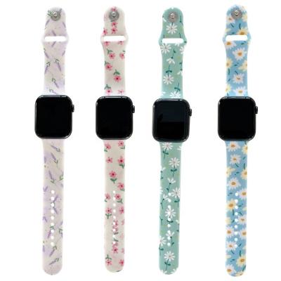 China non specific watch band for apple watch 38 premium strap 40 42 44 strap quality girls bands for sale