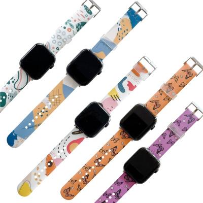 China non specific watch band for apple watch 38 premium strap 40 42 44 strap quality girls bands for sale