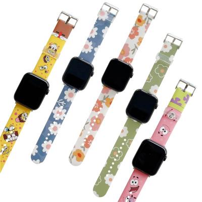 China 2021 non-specific watch band for apple watch 38 premium strap 40 42 44 quality strap girls bands for sale