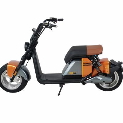 China Citycoco High Quality E-scooter 60V Two Wheel Fat Tire Motorcycle Scooter Unisex Adult Electric Scooter 2000W/3000W Motor for sale