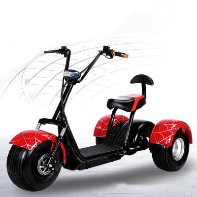 China Unisex electric scooter for adults fat tire citycoco gaea chopper wheel factories unfoldable 2000w for sale