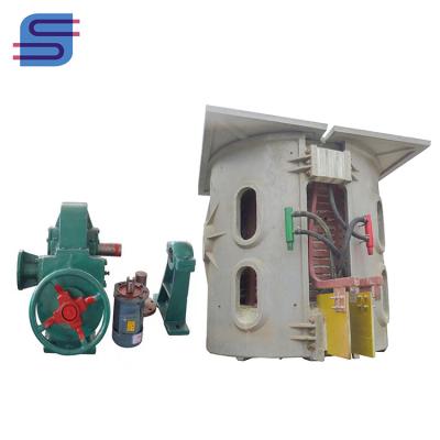 China Foundry plant Price of aluminum shell smelting furnace body for sale