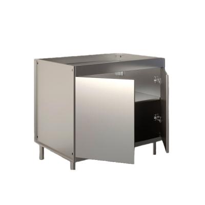 China Modern Commercial Industrial Use Stainless Steel Cabinet With Double Doors for sale