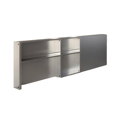 China Modern New Design Wall Mounted Stainless Steel Ledge Hotel Commercial Restaurant Use for sale