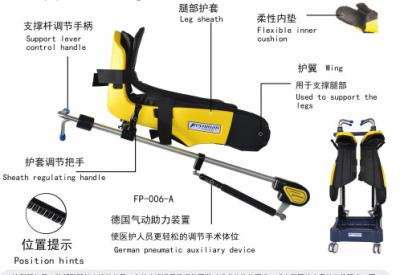 China Van de het Beenhouder van de Feynman Werkende Lijst van de Stijgbeugelcystoscopy van de het Beenhouder het Beensteun Te koop