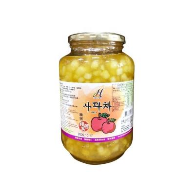 China Factory Concentrate Honey Apple Flavored Pulp Syrup Tea Shops Block - Honey Apple Pulp for sale