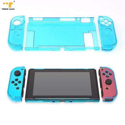 China OEM 2021 Trending Detachable Lightweight Clear Plastic Protective Cases Hard Cover For Nintendo Switch Lite for sale