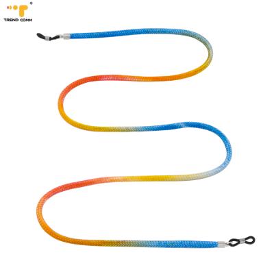 China Womens Kids 70CM Polyester Colorful Sunglasses Chain Sports Monocle Eyeglass Custom With Rope for sale