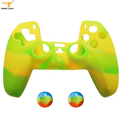 China Cheap Dust Shell Stick High New Promotion Camouflage Silicone PS 5 Protective Anti-dust Covers for sale