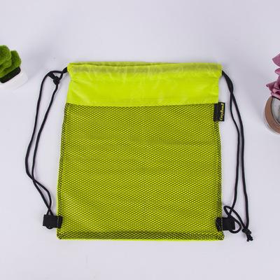 China Promotional Polyester Custom Printing No Handle Polyester Drawstring Bags for sale