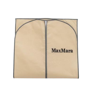 China Wholesale Logo Suit Cover Cloth Dance Luxury Compostable Garment Bag Storage With Pockets for sale