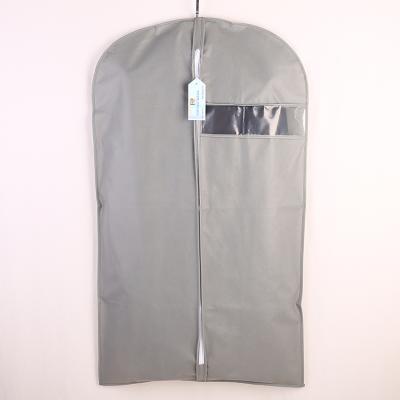 China Custom Logo Dance Biodegradable Plastic Travel Storage Suit Reusable Garment Bags for sale