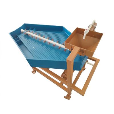 China Small Scale E-waste Gravity Separator Gemini Shaking Table for sale