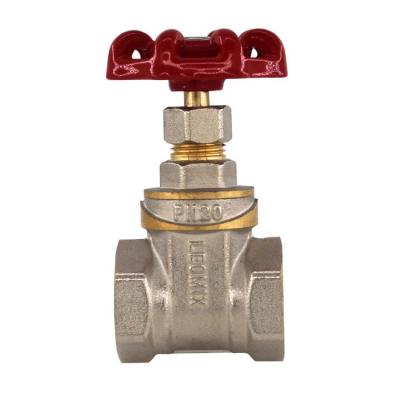 China 1/2 Inch Female Thread General Water Brass Gate Valve For Air Water Gas for sale