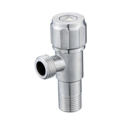 China High quality general ss304 angle valve for bathroom ss angle steel stop valve for sale