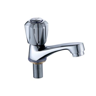 China Thermostatic Faucets Zinc Material Brass Cartridge Water Saving Brass Single Handle Basin Sink Faucet Faucet Bathroom for sale