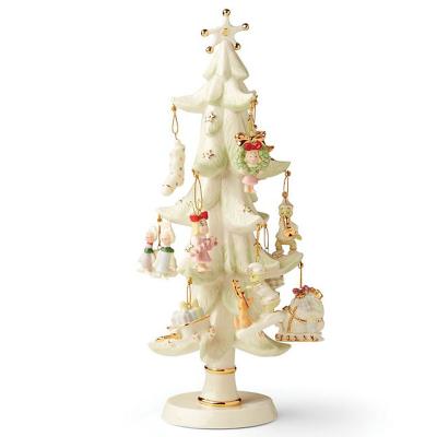 China Decoration& Custom Gift Holiday Decor Christmas Souvenirs Hanging Figurine Snowflake Piece Ornament and Tree Set for sale