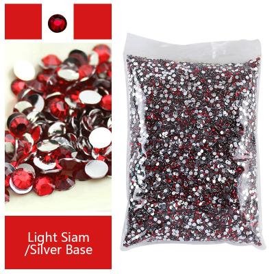 China Flatback Ss16 Ss20 Ss30 Flatback Crystal Rhinestones Nail Art Decoration sewing non stones Crystal Rhinestones For Glass Dress for sale