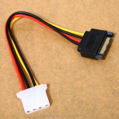 China Männliches Stromkabel HEISSER Stift St. 15 Stiftmolex IDE 4 zum weiblichen Maschinenantrieb-Adapter zu verkaufen