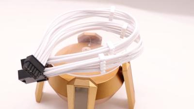 China RTX-Grafikkarten 3,0 Reihe 12 Pin Turn To Double 8 Pin Extension Cable 18AWG Sleeved für PC Computer zu verkaufen