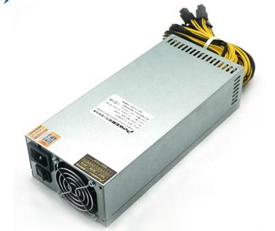 China Platinum 2000W 2U Bitcoin Mining Machine 12v DC Computer PSU Power Supply for sale