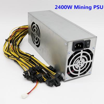 China 2400w Power Supply High Efficiency GPU 110v 220v 1200w Short Circuit Protection for sale