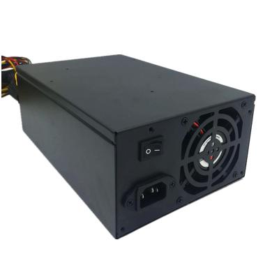 China ATX 2000 Watt Power Supply Evga 8 GPU 220v Efficient PSU 90 Plus Gold Conversion Rates Up To 90% for sale