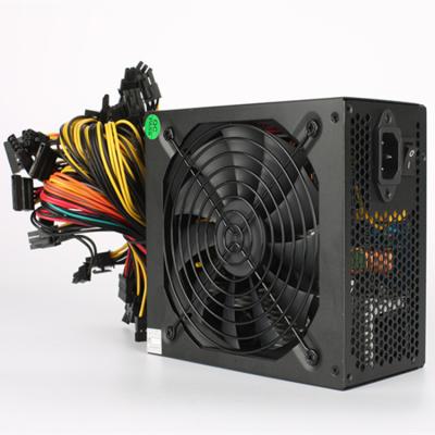 China ATX 1600W Computer GPU Power Supply Multi Channel PSU 6GPU Machine for sale