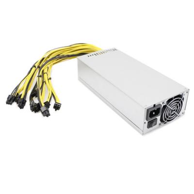 China 10*6Pin High Power 2400w Server Power Supply With Two 8 Centimeter Double Ball Fan for sale