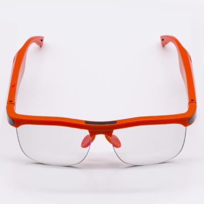 China Half Rim Mens Anti Blue Light Eyeglass Big Frame UV Protection for sale