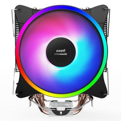 China RGB CPU PC Cooling Fan High Air Flow Tower Type With 4 Heat Pipes for sale