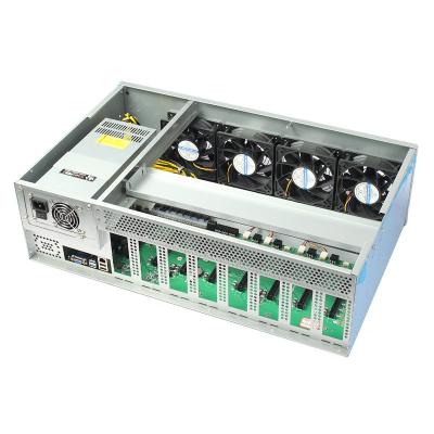 China Estante de la caja B85 Asic del servidor de la aleación de aluminio GPU con la plataforma de la placa madre B85 8GPU en venta