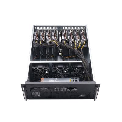 China K86 Power Supply Server Case For Gpu Graphics Card For 588 1660s 2060s 3060TI 3070 3080 3090 for sale