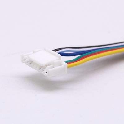 China 6 Pin Flexible Rgb Computer Wire Harness For LED Strip Lights for sale