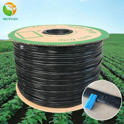 China Agriculture Greenhouse Irrigation Emitter Drip Tape Farm Watering Flat Drip Irrigation 16mm for sale