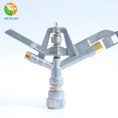 China Easily Install Metal Agricultural Plastic Irrigation Tool Metal Rain Sprinkler Hot Selling Rain Irrigation Sprinkler Large Watering Gun for sale