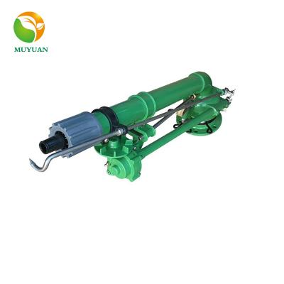 China 360 Large Rotary 360 Degree Bottom Mount Agricultural Irrigation Sprinkler Spray For Farm Irrigation System Land Metal Material Rain Gun Sprinkler for sale