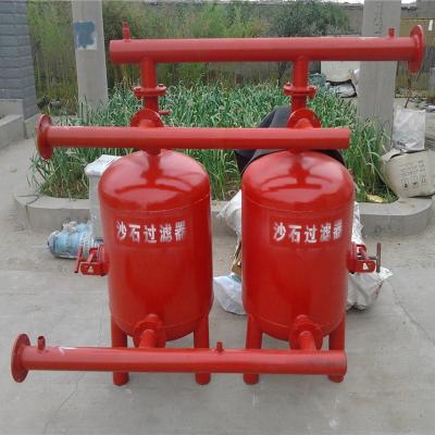 China Water-saving irrigation system shallow sand filter system for river water filtration for sale