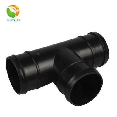 China Irrigation Garden Fittings Plastic Watering Connectors PP Layflat Hose Ends for sale