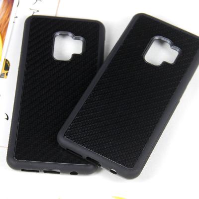 China TPU material with Carbon fiber design  for Samsung S9, best protective phone cover for sale