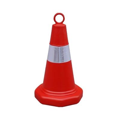 China Wholesale PE High Flexible Road Rubber Cone for sale