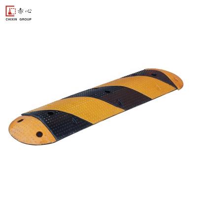 China Recycled Rubber Chixin Traffic Road Bump Speed ​​Bump for sale