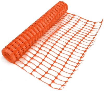 China HDPE Barrier Fencing Orange Plastic Visablity High Guardrail for sale