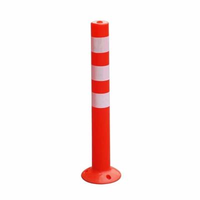 China Taizhou Chixin Traffic Flexible Anti-UV Guide Post Plastic Warning Bollard for sale