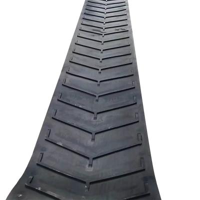 China Abrasion Resistant Bottom Mined Conveyor Belt Pattern Conveyor Belt PE Rubber Conveyor Belt For Material Han for sale